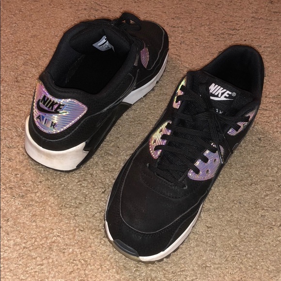 nike air max holographic black